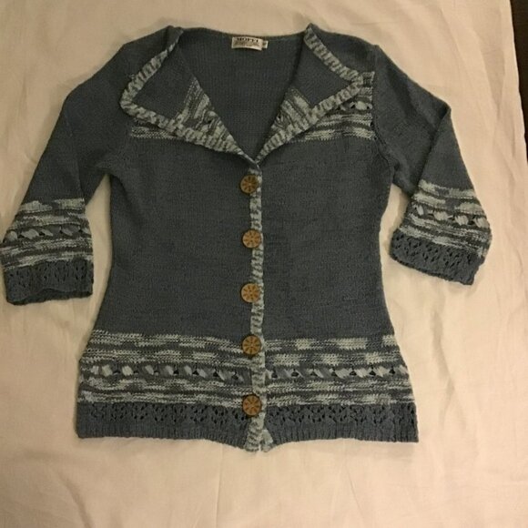 MOFFI International Knit Cardigan Size S - Picture 1 of 11